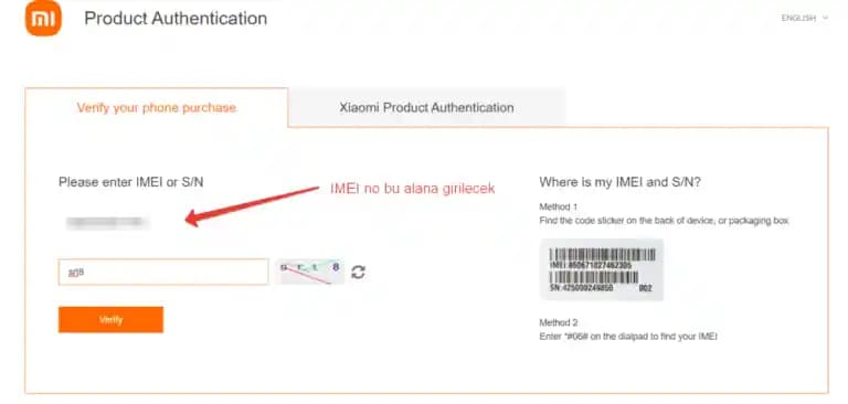 Redmi Serisi Akıllı Telefonlar İçin Seri ve IMEI Sorgulama Rehberi