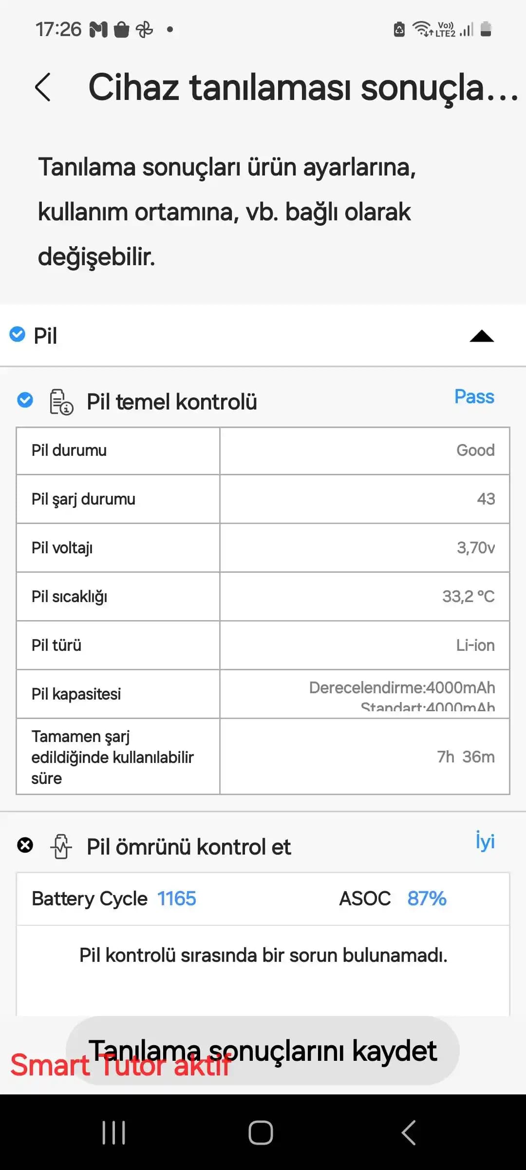 Samsung Cihazlarda Pil Sağlığını Koruma ve Optimizasyon Yöntemleri