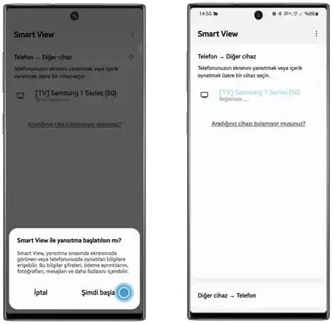 Samsung Ekran Yansıtma Rehberi: Akıllı Telefonlarınızla Televizyonlarınızı Kolayca Yansıtın