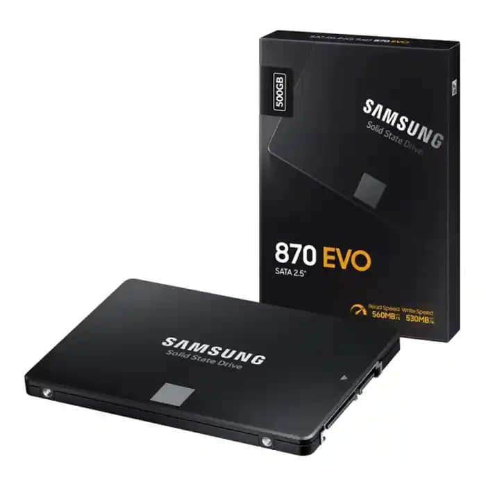 Samsung EVO 870 500GB SSD ile Hızlı ve Güvenilir Depolama Çözümü
