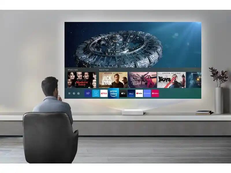 Samsung LSP9T 4K Ultra Karanlık ve Yüksek Çözünürlüklü Akıllı Projektör Özellikleri