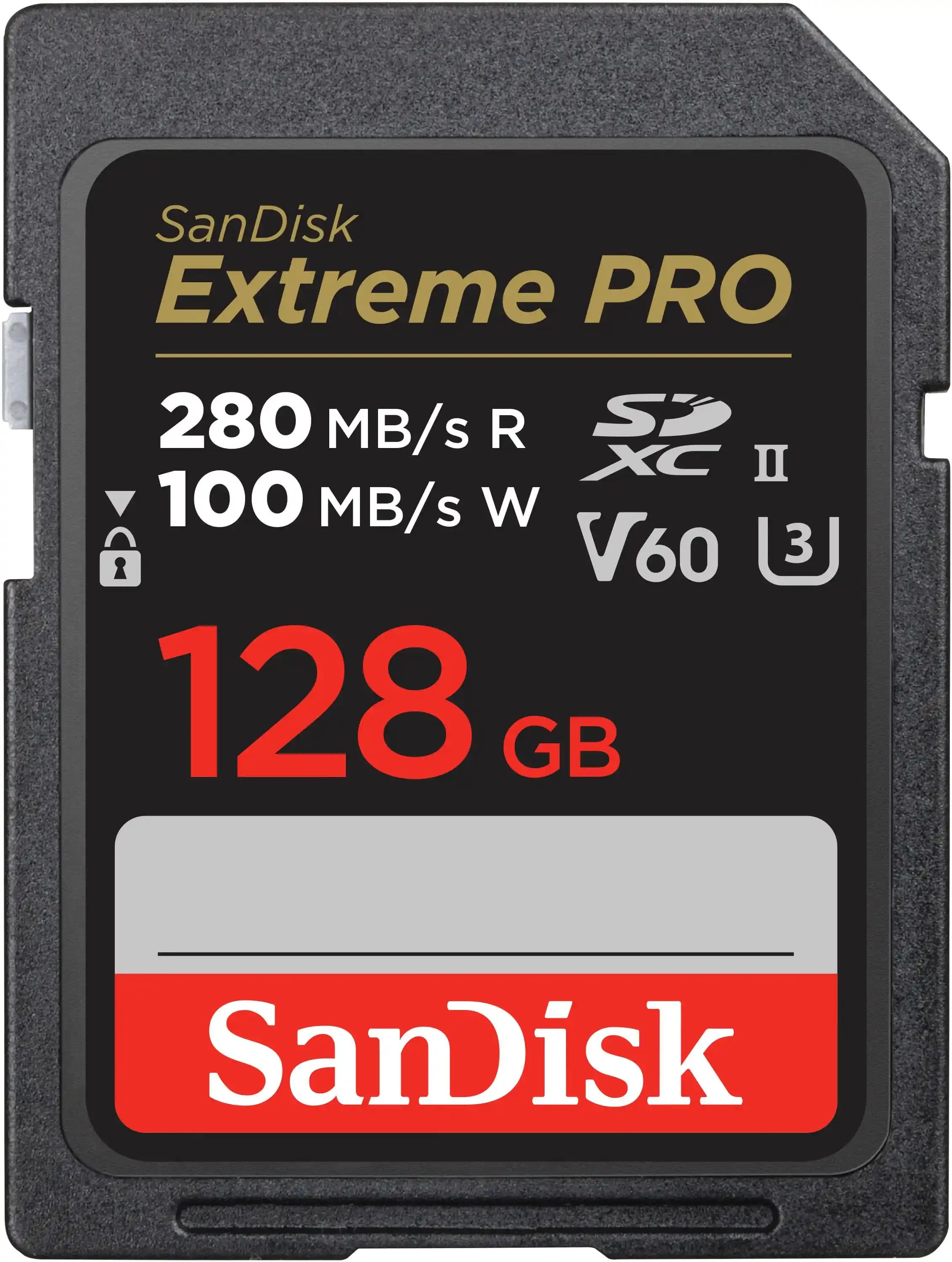SanDisk Extreme PRO 128GB SDXC UHS-I Hafıza Kartı Profesyonel ve Dayanıklı Bellek Çözümü