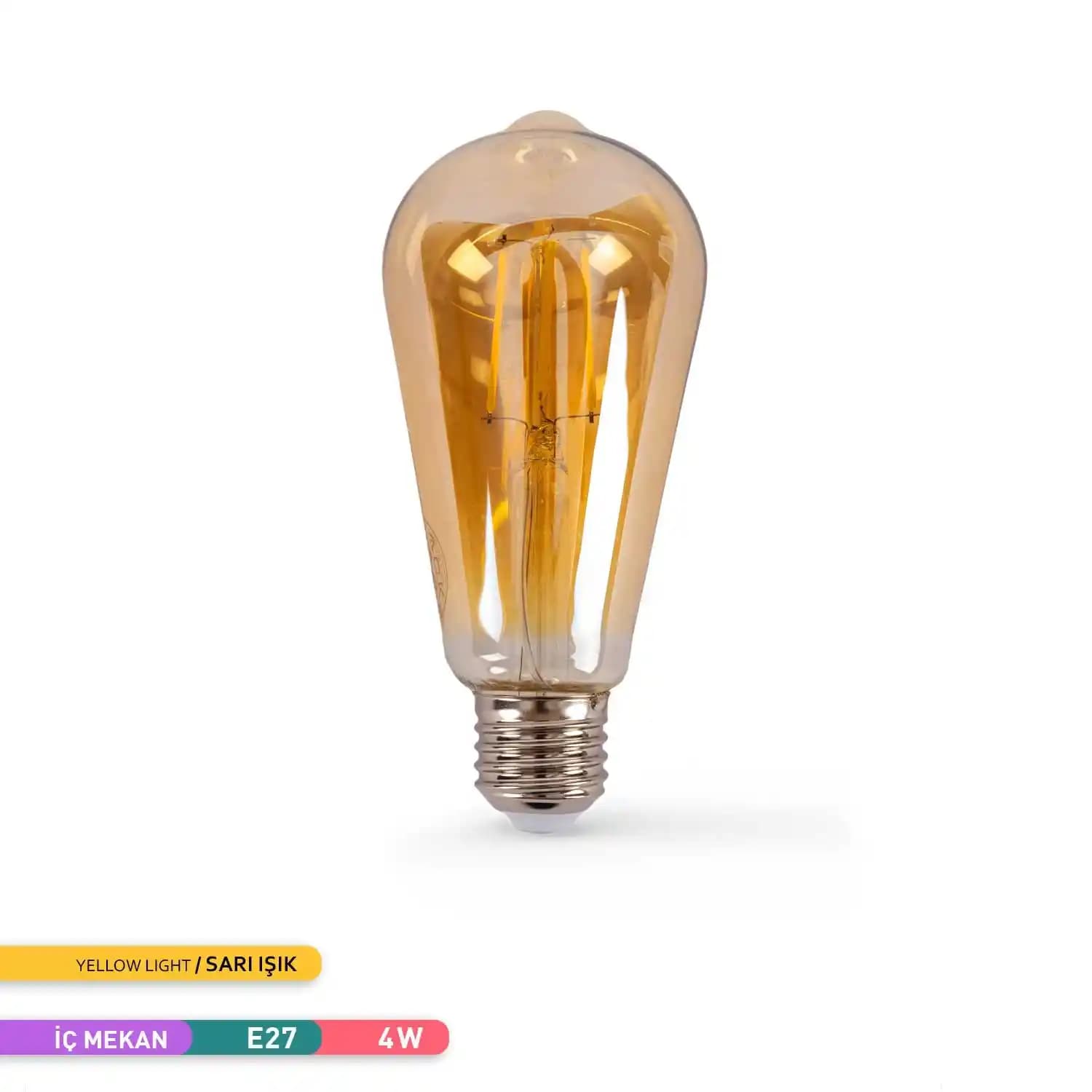 Sarı LED Ampuller ve Elektronik Aydınlatmada Kullanım Alanları
