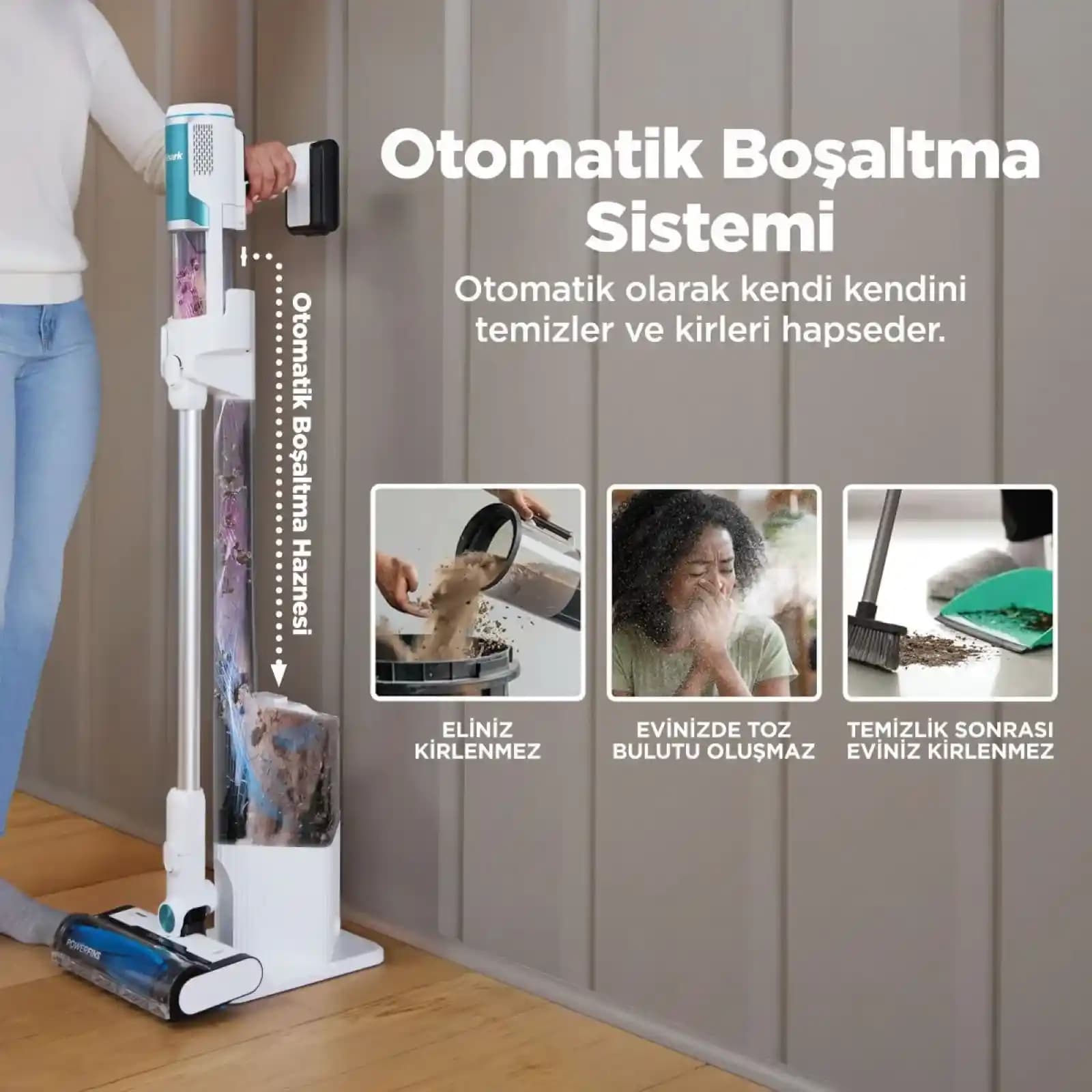 Shark dikey süpürgeler: kablosuz, yüksek performanslı ve teknolojik yenilikler