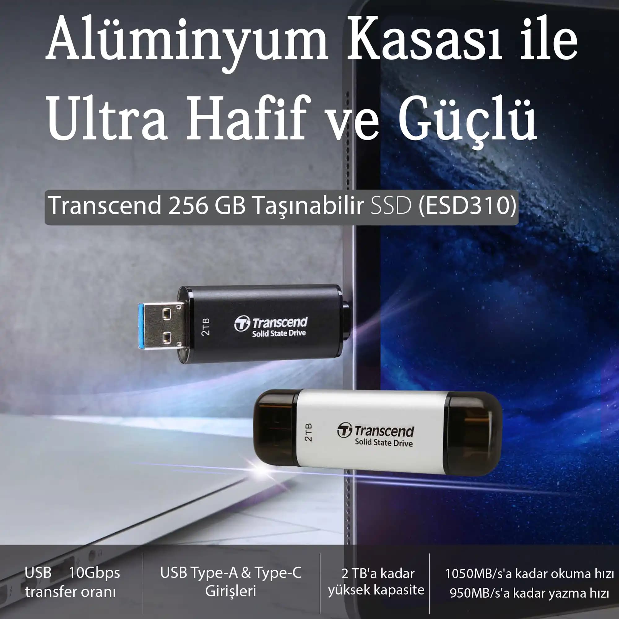 Taşınabilir SSD Nedir ve Günümüz Teknolojisinde Hızlı ve Güvenli Veri Saklama Çözümleri