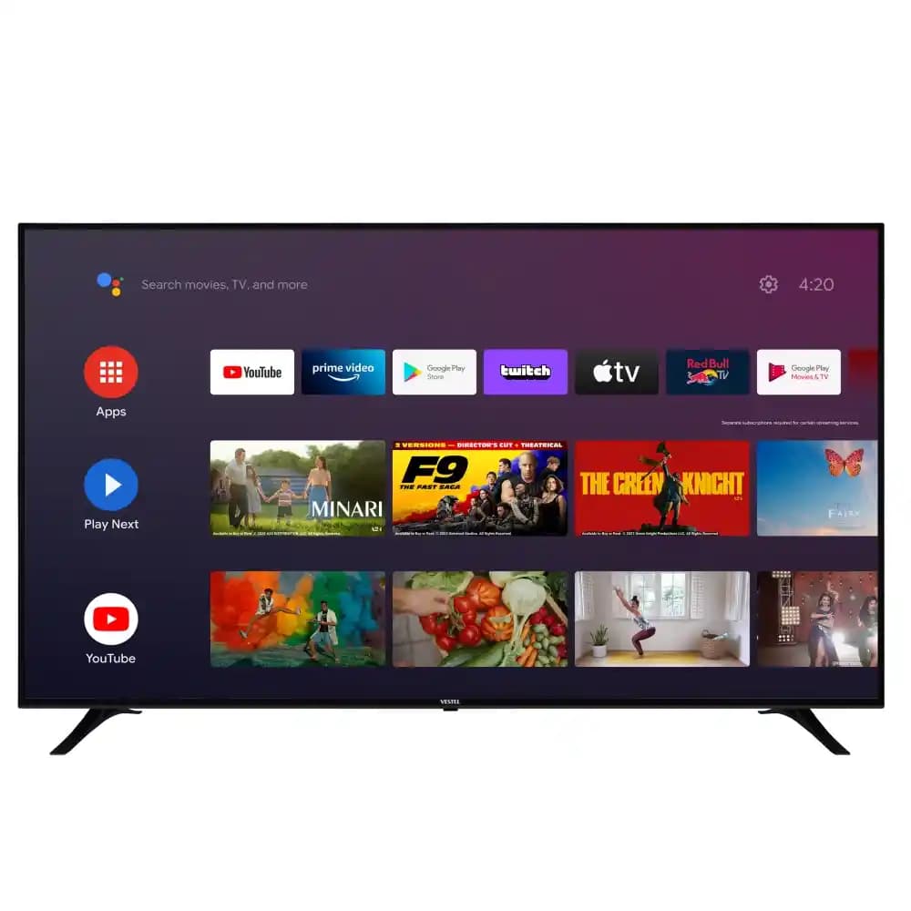 Vestel Android TV ile Gelişmiş Akıllı Televizyon Deneyimi ve Özellikleri