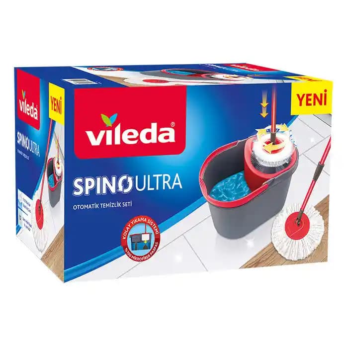 Vileda Spino Ultra: Çok Yönlü Otomatik Temizlik Teknolojisi ile Pratik ve Etkili Çözümler