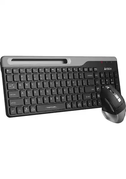 A4Tech FB2535C Fstyler Kablosuz Klavye ve Mouse Seti Modern Ofis ve Ev Kullanımı İçin