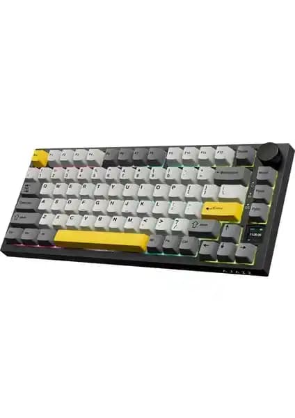 Ajazz AK820 Pro Mekanik Oyun Klavyesi: Çok Fonksiyonlu ve Yüksek Performanslı Tasarım