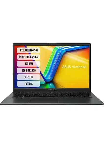 Asus VivoBook Go 15 E1504GA-NJ251: Hafif ve Güçlü Taşınabilir Dizüstü Bilgisayar
