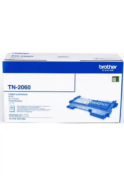 Brother TN-2060 Siyah Toner: Yüksek Kapasiteli ve Güvenilir Orijinal Baskı Kartuşu