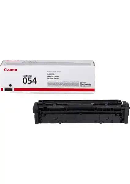 Canon CRG 054 Orijinal Siyah Toner ile Yüksek Kaliteli ve Güvenilir Baskılar