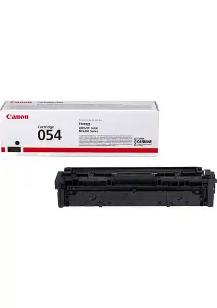 Canon CRG 054 Orijinal Siyah Toner ile Yüksek Kaliteli ve Güvenilir Baskılar