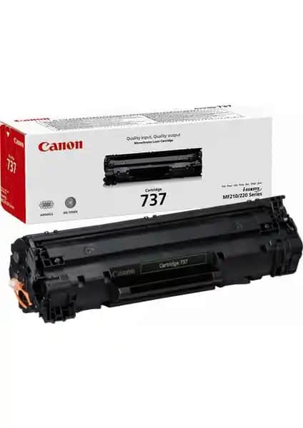 Canon CRG-737 Siyah Toner: Yüksek Kapasiteli ve Güvenilir Ofis Baskı Çözümü