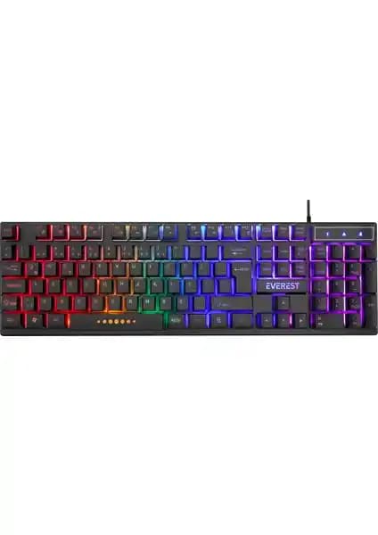 Everest Kb-24 Siyah Rainbow Q Membran Oyuncu Klavyesi İnceleme ve Kullanıcı Yorumları