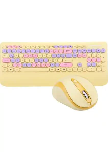 Everest KM-6281 Candy Renkli Kablosuz Klavye ve Mouse Seti İncelemesi