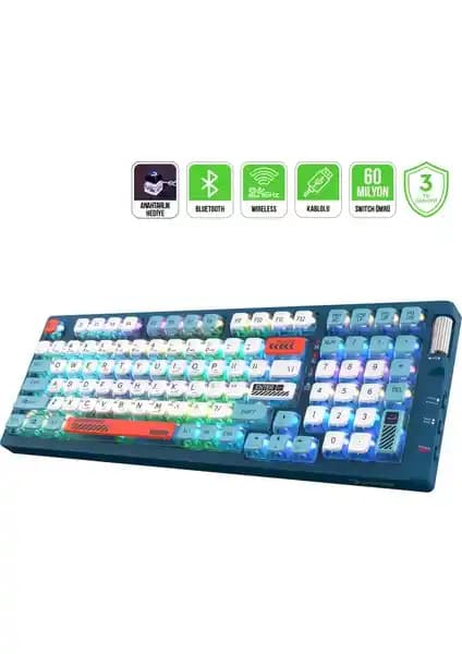 Gamepower Sense RGB Mekanik Klavye İncelemesi: Çok Yönlü Bağlantı ve Özelleştirilebilirlik