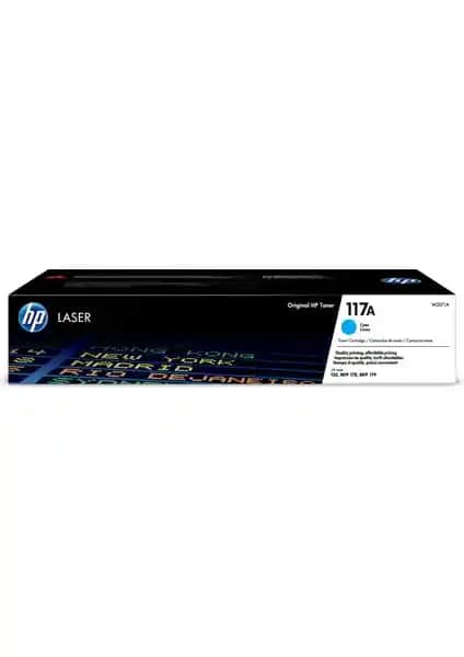 HP 117A Mavi Toner W2071A - Yüksek Kalite ve Güçlü Performans Sunan Orijinal Toner