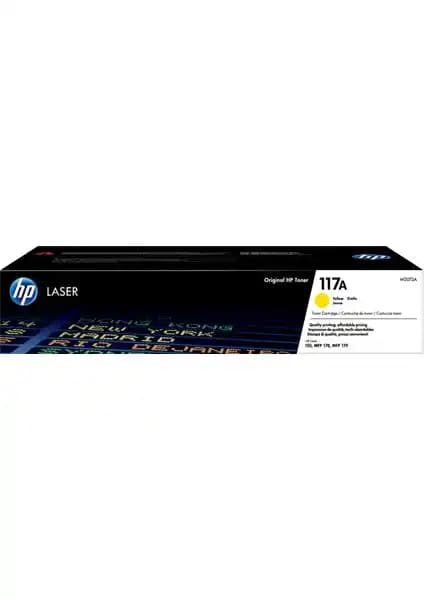 HP 117A Sarı Toner Kartuşu: Yüksek Kapasiteli ve Güvenilir Renkli Baskı Çözümü