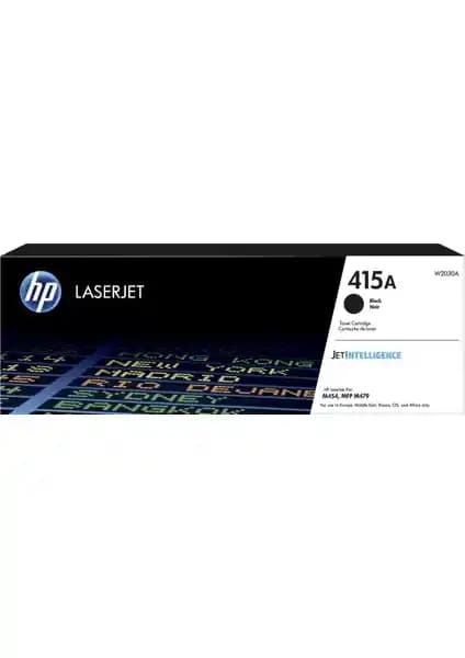 HP 415A Siyah Toner Kartuşu 2400 Sayfa Kapasiteli Yüksek Verimlilikle Uyumlu