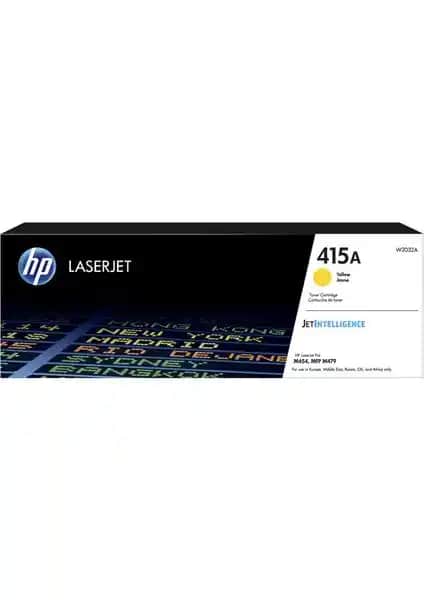 HP 415A W2032A Sarı Toner Kartuşu Yüksek Kapasite ve Güvenilir Baskı Performansı