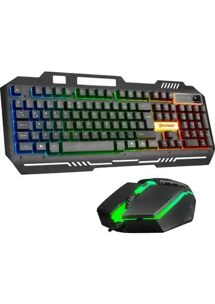 Hytech HKM-X86 Quın Siyah USB Gökkuşağı Zemin Ayarlanabilir Gaming Klavye ve Mouse Seti İncelemesi
