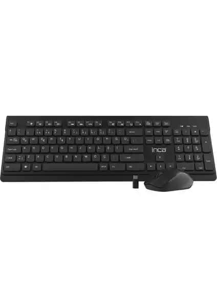 Inca IWS-519 Kablosuz Çok Amaçlı Klavye ve Mouse Seti: Modern Ofis ve Ev Kullanımı İçin İdeal