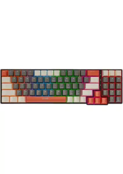 Leaven K780 Mekanik RGB Kablolu Klavye: Modern Ofis ve Ev Kullanımı İçin Şık ve Fonksiyonel