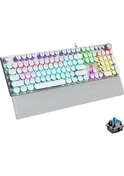 Lecoo KG1102 Kablolu RGB Mekanik Gaming Klavye: Şık Tasarım ve Yüksek Performans