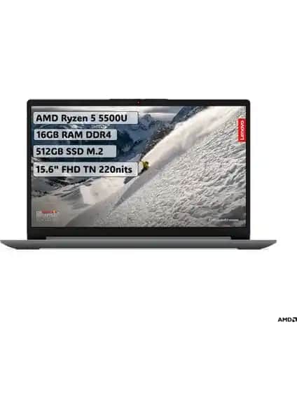 Lenovo Ideapad 1 AMD Ryzen 5 ile Güçlü ve Hafif Dizüstü Bilgisayar Seçenekleri