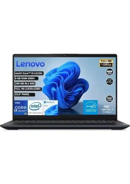 Lenovo Ideapad 3 I3-1215U: Günlük Kullanım İçin Güçlü ve Şık Dizüstü Bilgisayar Özellikleri