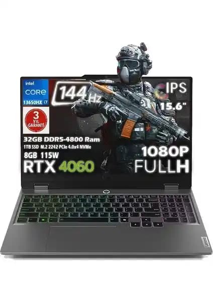 Lenovo LOQ 15IRX9: Yüksek Performanslı Oyun ve İş Bilgisayarı Özellikleri ve Tasarımı