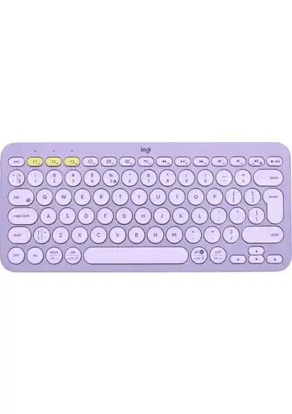 Logitech K380 Kablosuz Bluetooth Türkçe Klavye: Modern Tasarım ve Çoklu Cihaz Uyumu