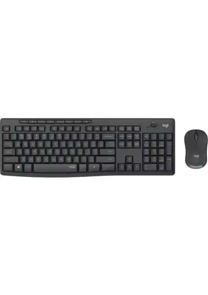 Logitech MK295 Kablosuz Siyah Klavye ve Mouse Seti İş ve Ev Kullanımı İçin Uygun