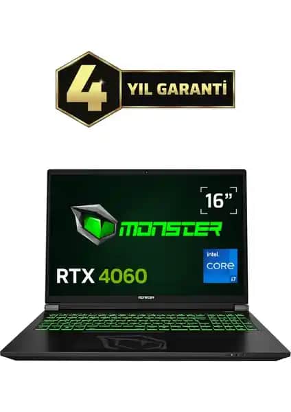 Monster Tulpar T6 V3.1.2: Yüksek Performanslı Oyun ve Profesyonel Kullanım Bilgisayarı