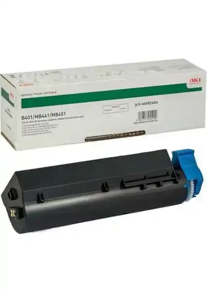 OKI B401, MB441 ve MB451 Serisi Siyah Toner 2.500 Sayfa Kapasiteli Orijinal Ürün
