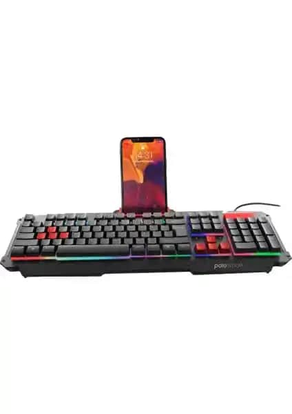 Polosmart PGM06 Oyun Klavyesi: Şık Tasarım ve Gelişmiş Özelliklerle Performans Artırıcı