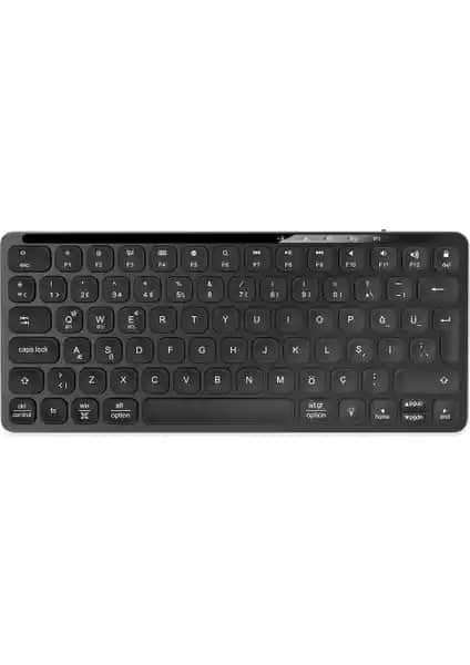 Pusat Business Pro Mini Bluetooth Kablosuz Klavye: Şık ve Dayanıklı Taşınabilir Çalışma Aksesuarı