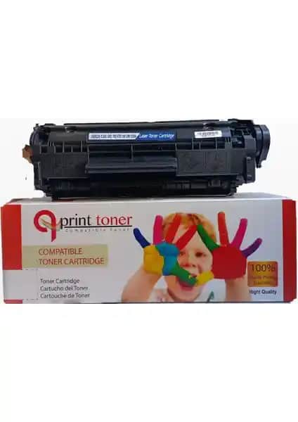 QPrint HP 2612A FX10 Muadil Toner: Yüksek Kapasiteli Uygun Fiyatlı Baskı Çözümü
