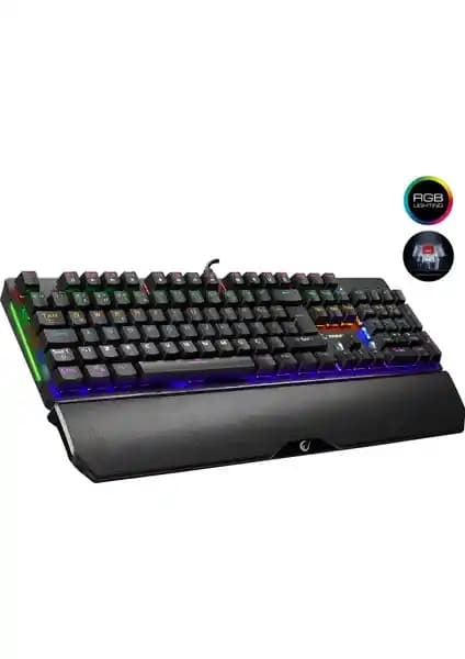 Rampage KB-R86 Umbra Siyah USB Rainbow Aynlatmalı Red Switch Mekanik Gaming Klavye Özellikleri