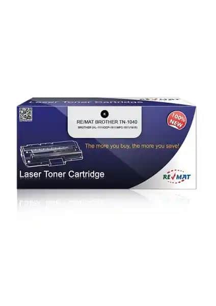 Re/mat Brother Tn-1040 Siyah Muadil Toner: Ekonomik ve Yüksek Kaliteli Baskı Çözümü