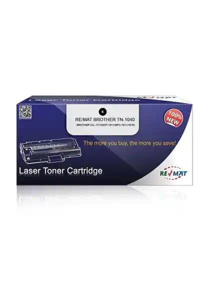Re/mat Brother Tn-1040 Siyah Muadil Toner: Ekonomik ve Yüksek Kaliteli Baskı Çözümü