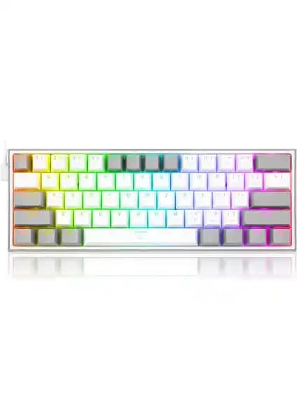 Redragon K617-RGB WG Türkçe Q Fizz %60 Kablolu Mekanik Oyun Klavyesi Detaylı İnceleme ve Özellikler