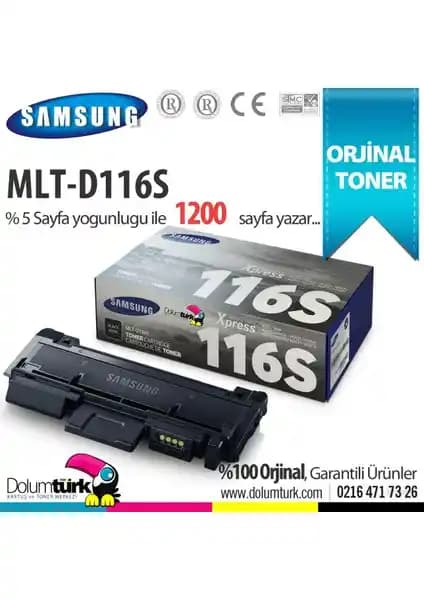 Samsung MLT-D116S Orijinal Toner: Yüksek Kaliteli ve Güvenilir Baskı Çözümü