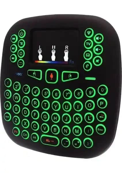 Sarftech I18 Işıklı Kablosuz Mini Smart Klavye: Modern ve Pratik Kullanım İçin Yenilikçi Seçenek