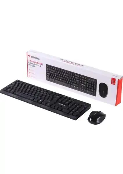 Torima Tmk-01 Kablosuz Klavye ve Mouse Seti: Ergonomik ve Şık Çözüm