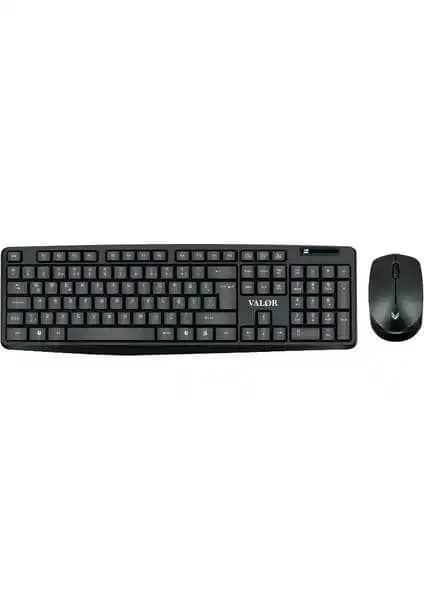 Valor OSW-100 Kablosuz Ofis Klavye Mouse Seti Günümüz Çalışma Ortamları İçin Uygun