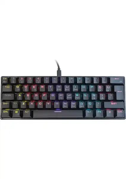 XPG Summoner Mini RGB Blue Switch Türkçe Kablolu Gaming Klavye: Kompakt Tasarım ve Üstün Performans