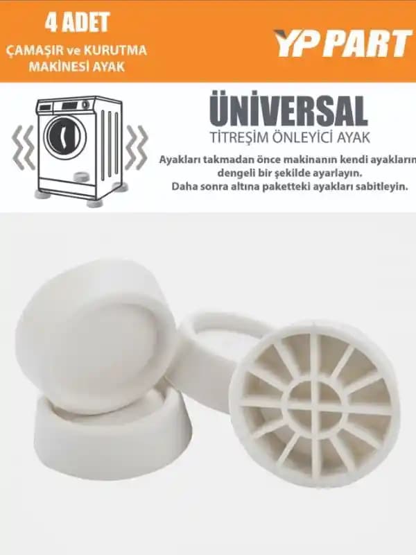 Çamaşır Makinesi Silikon Ayaklarının Önemi ve Doğru Seçim Rehberi