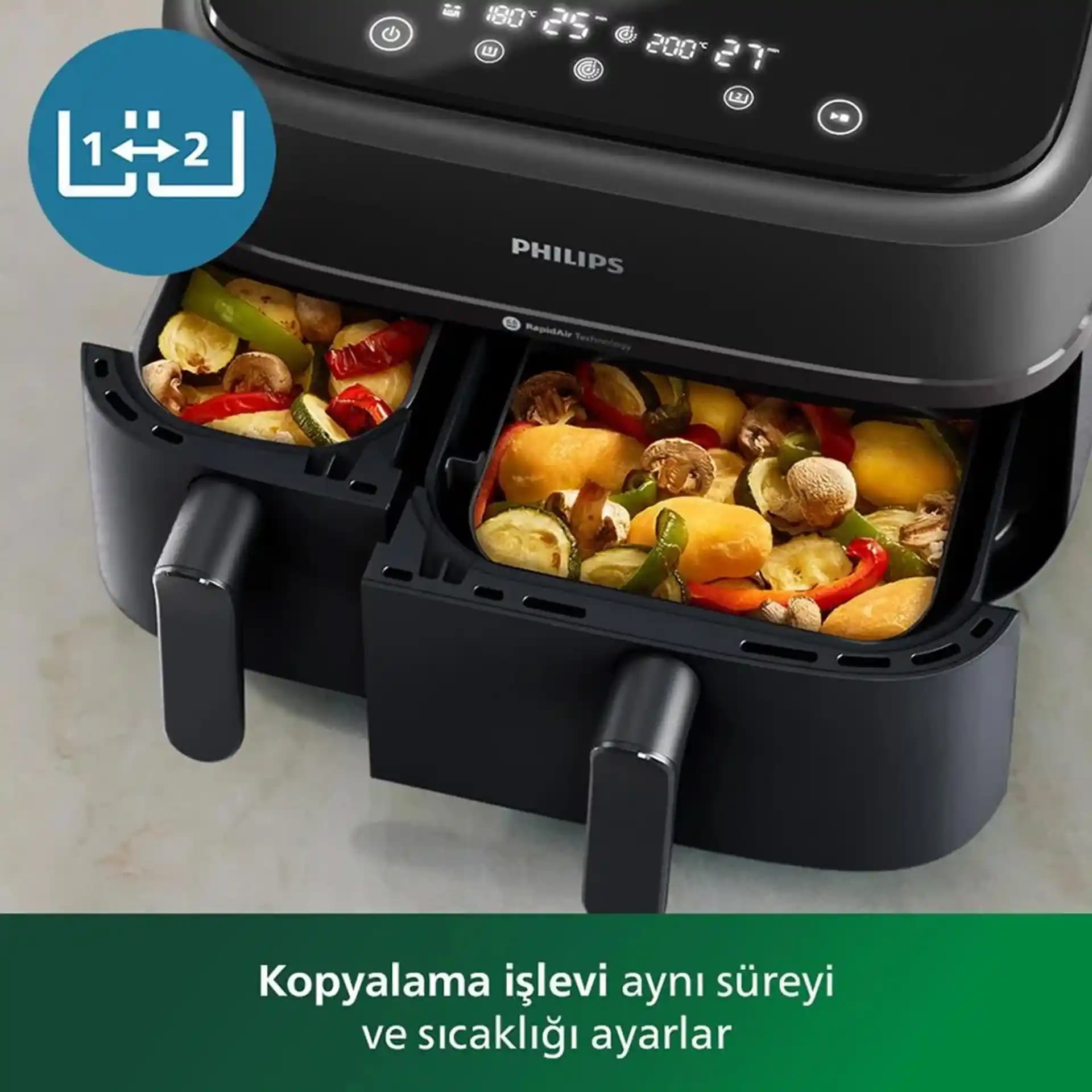 Çift Hazneli Airfryer Nedir ve Neden Modern Mutfakların Vazgeçilmezi Oluyor